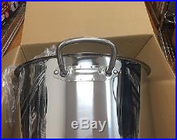 Royal Prestige 63Qt heave stock pot-surgical 304 stainless steel with lid