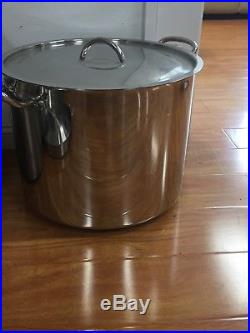 Royal Prestige 63Qt stock pot 18/10 stainless steel and lid