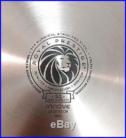 5 LAYERS  PAELLERA 14 " T-304 STAINLESS STEEL W/COVER OLISA WARE BRAND  NEW 