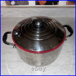 Royal Prestige Novel 8QT/7.6L Stainless Steel Dutch Oven With Lid RARE