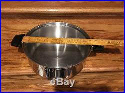 Royal Queen 6 Qt Stock Pot 5 Ply Multi-core T 304 Stainless Steel Cookware H
