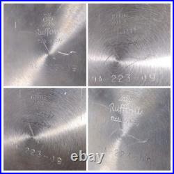 Ruffoni Opus Prima 8Qt Hammered Stainless Stockpot with Bell Pepper Knob Lid Italy