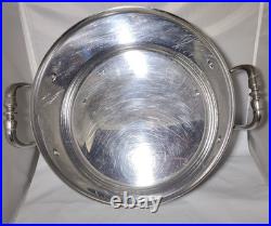 Ruffoni Opus Prima 8Qt Hammered Stainless Stockpot with Bell Pepper Knob Lid Italy