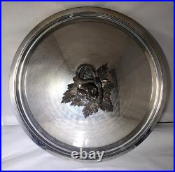 Ruffoni Opus Prima 8Qt Hammered Stainless Stockpot with Bell Pepper Knob Lid Italy