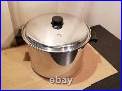 SALADMASTER 12 QT STOCK POT T304S SURGICAL STAINLESS STEEL Waterless Cookware