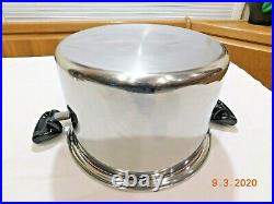 SALADMASTER 12 QT STOCK POT T304S SURGICAL STAINLESS STEEL Waterless Cookware