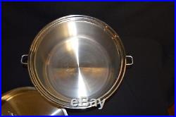 SALADMASTER 7 QT STOCK POT 316L SURGICAL STAINLESS STEEL Excellent