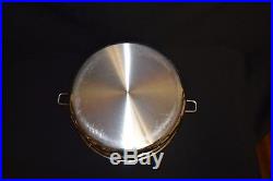 SALADMASTER 7 QT STOCK POT 316L SURGICAL STAINLESS STEEL Excellent