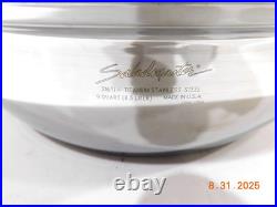 SALADMASTER 9 QT BRAISER POT 316Ti TITANIUM STAINLESS STEEL WATERLESS USA