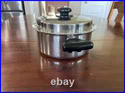 SALADMASTER SYSTEM 7 TP304-316L Stainless Steel Waterless 4 Qt Mini Stock Pot