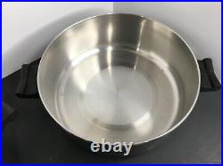 SALADMASTER Stainless Steel Cookware Set 8 Pieces 1 Qt 2 Qt 4 Qt 7 Qt Pans Pots