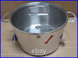 SCHULTE-UFER stainless steel 10 Qt 28cm Stockpot with Lid German Premium Quality