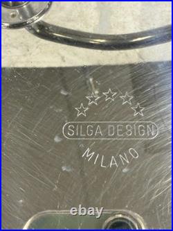 SILGA MILANO TEKNIKA 18/10 SS 12 STOCKPOT DUTCH OVEN WithMULTICORE BASE &LID DS43