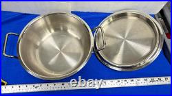 SILGA MILANO TEKNIKA 18/10 SS 12 STOCKPOT DUTCH OVEN WithMULTICORE BASE &LID DS43 SILGA MILANO TEKNIKA 18/10 SS 12 STOCKPOT DUTCH OVEN WithMULTICORE BASE &LID DS43