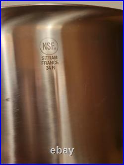 SITRAM Heavy-Duty, 14 Interior Diameter Pan-Stockpot / Fantastic Condition