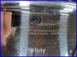 SaladMaster XP7 316L Surgical Stainless Steel 7 Quart Stock Pot