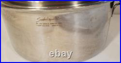 SaladMaster XP? 316L Surgical Stainless Steel 7 Quart Stock Pot 6.6L Handles Lid