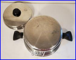 SaladMaster XP? 316L Surgical Stainless Steel 7 Quart Stock Pot 6.6L Handles Lid