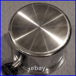 Saladmaster 10 Qt Stockpot T304S Surgical Stainless ORIGINAL LID Excellent VTG