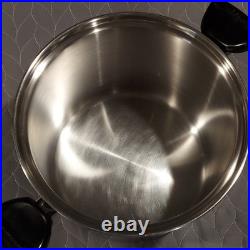Saladmaster 10 Qt Stockpot T304S Surgical Stainless ORIGINAL LID Excellent VTG