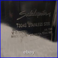 Saladmaster 10 Qt Stockpot T304S Surgical Stainless ORIGINAL LID Excellent VTG