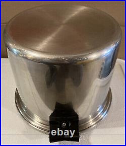 Saladmaster 10 Quart T304S Surgical Stainless Dutch Oven Stockpot No Lid