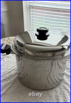 Saladmaster 12 Qt Stockpot T304S Stainless Steel With Lid