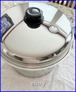 Saladmaster 12 Qt Stockpot T304S Stainless Steel With Lid