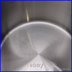 Saladmaster 16 Qt Stockpot T304S Surgical Stainless Dutch Oven Fry Saute Pan Lid