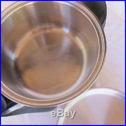 Saladmaster 316L Stainless Electric Skillet Stock Pot Tall USA Very Nice
