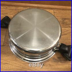 Saladmaster 316ti Titanium Stainless 5 Quarts Stock Pot Cookware