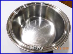 Saladmaster 4 Qt Mini Stock Pot 5 Star Tp304s Stainless Steel Waterless