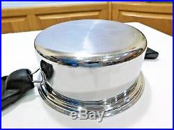 Saladmaster 4 Qt Stock Pot Tp304-316 Surgical Stainless USA Waterless Cookware