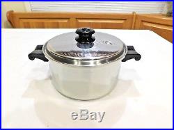 Saladmaster 4qt Mini Stock Pot 18-8 Tri Clad Stainless Steel Very Nice Condition