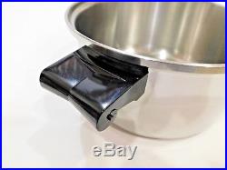 Saladmaster 4qt Mini Stock Pot 18-8 Tri Clad Stainless Steel Very Nice Condition