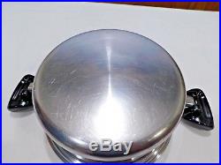 Saladmaster 4qt Stock Pot & LID System 7 Tp304-316 Stainless Waterless Cookware
