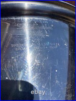 Saladmaster 5 Quart Stock Pot 5 Stars TP304S Stainless Steel Waterless Cooking