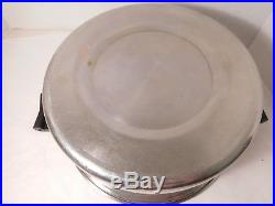Saladmaster 6 Quart Dutch Oven Tri Clad High Dome Lid 18/8 Stainless