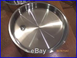 Saladmaster 7 Qt Stock Pot 316l Surgical Stainless Steel Dent & Ding Special