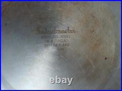 Saladmaster 806 Stock Pot 6 Qt 18-8 Tri-Clad Stainless Steel + 808 Pan