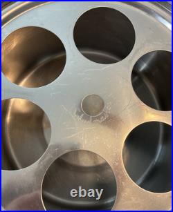 Saladmaster Dutch Oven Stock Pot WithDome Lid & Egg Poacher 18-8 Tri Clad SS USA