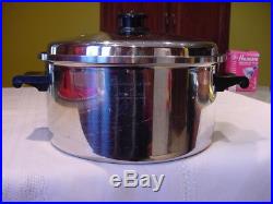 Saladmaster Pre-owned 6 Quart Stock Pot With Vapo LID T304s Dallas Texas