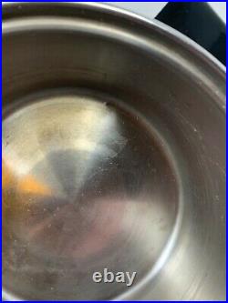 Saladmaster Stainless Steel 3 Qt Stock Bean Sauce Pot Dutch Oven & Lid 20-2728