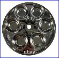 Saladmaster Stock Pot Dutch Oven Dome Egg Poacher 18-8 Tri Clad Stainless USA