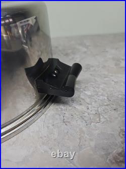 Saladmaster Stockpot 7 Qt Surgical T304 Stainless Dutch Oven Fry Saute Pan & Lid