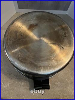 Saladmaster Stockpot Surgical T304S Stainless Dutch Oven Fry Saute Pan Vent Lid