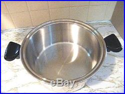 Saladmaster System 7 Cookware TP304-316-6 qt. Stock pot with vapo lid