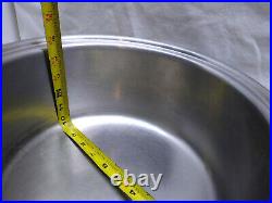 Saladmaster System 7 TP304-316 Surgical Stainless 7 Qt Stock Pot Dutch Oven Lid