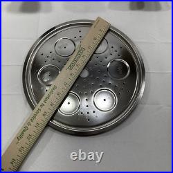 Saladmaster System 7 TP304-316 Surgical Stainless 7 Qt Stock Pot with Dome, Insert