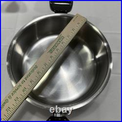 Saladmaster System 7 TP304-316 Surgical Stainless 7 Qt Stock Pot with Dome, Insert Saladmaster System 7 TP304-316 Surgical Stainless 7 Qt Stock Pot with Dome, Insert